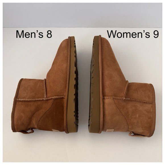 UGG Classic Mini Boots Chestnut Men’s 8 (Fits Women’s 9) - Picture 6 of 10